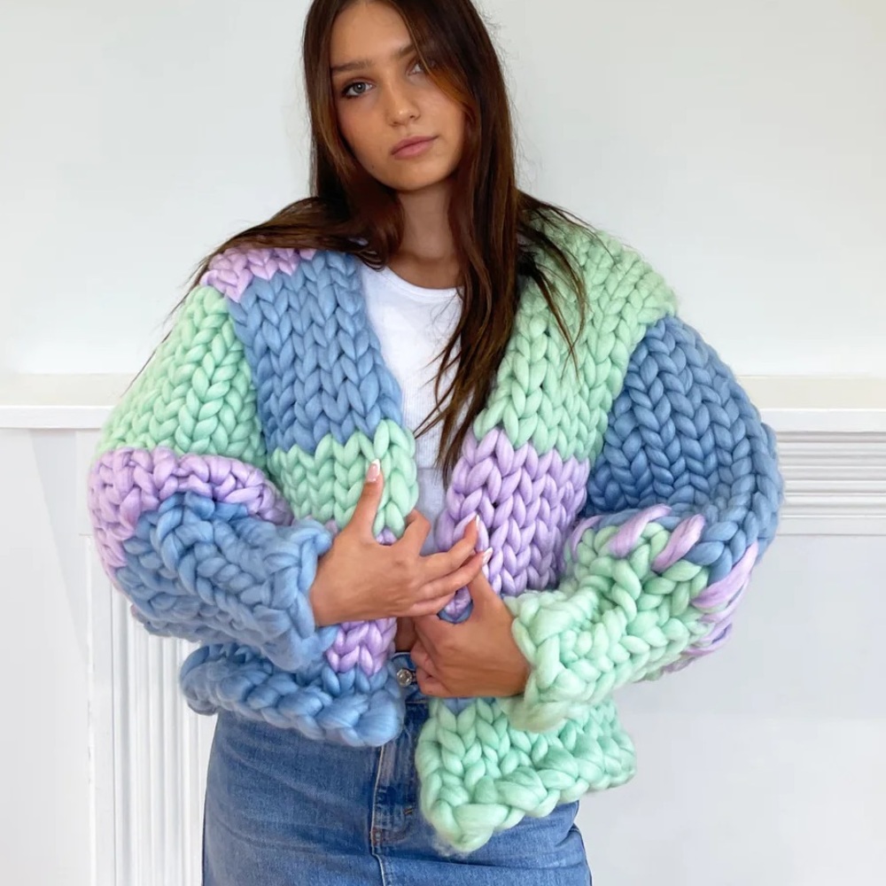 Hope Macaulay Neptune Colossal Knit Jacket